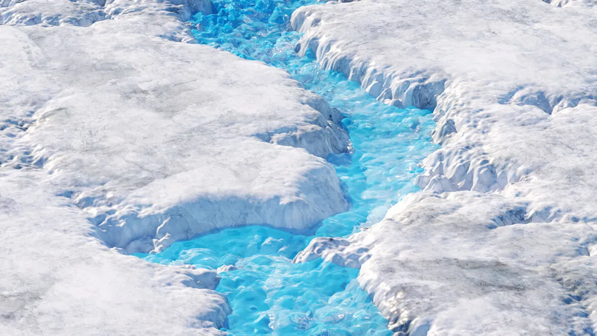 Large arctic ice sheets